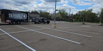 Image of Line Striping for Michigan Humane
