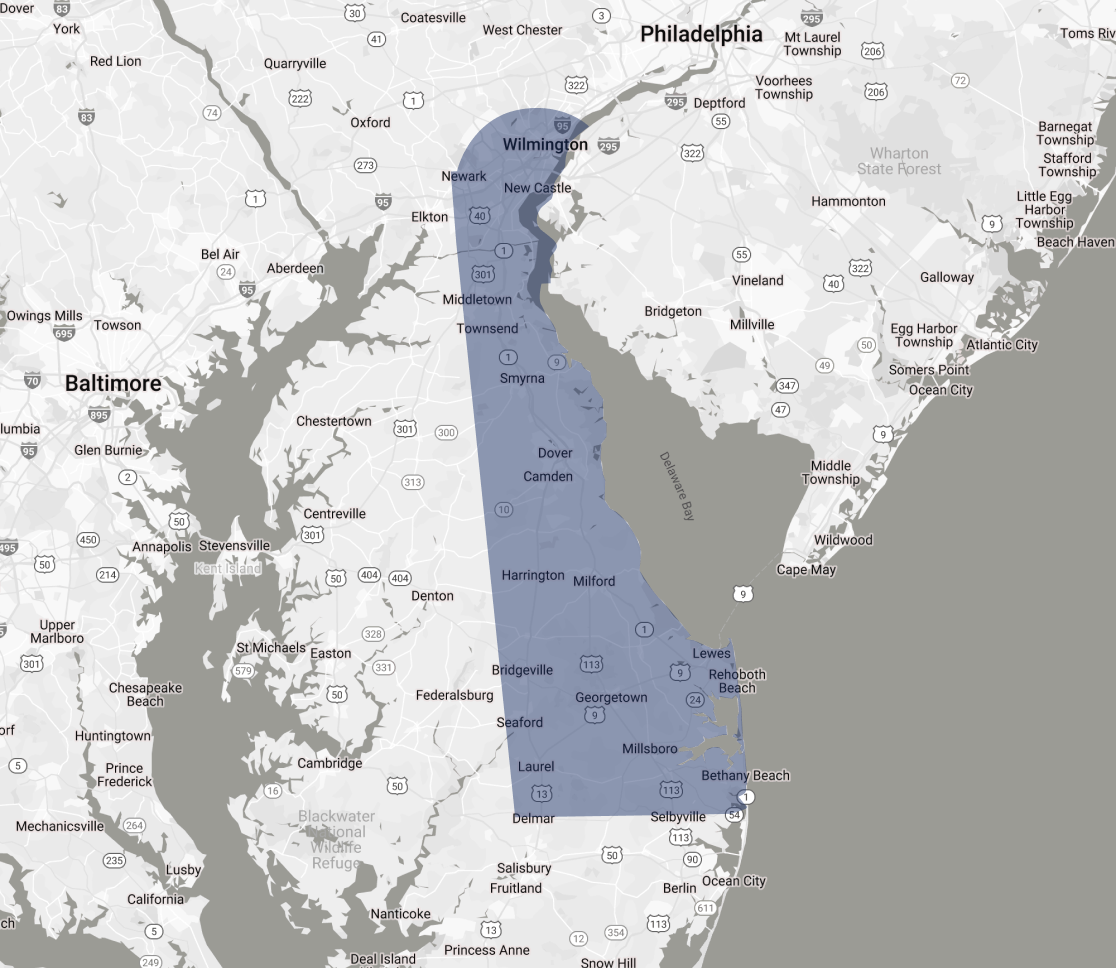 G-FORCE delaware service area