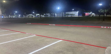 Image of Fire Lane Striping for Medical Office