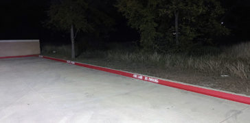 Image of Medical Facility Fire Lane Striping