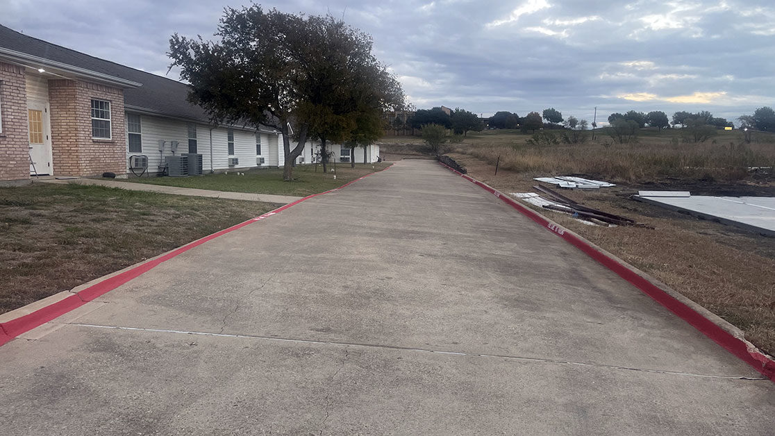 Fire Lane Striping for a Senior Citizen’s Community image