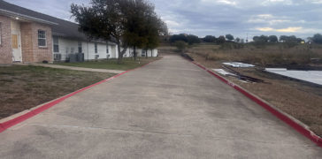 Image of Fire Lane Striping for a Senior Citizen’s Community