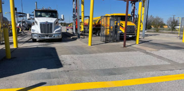 Image of Fire Lane Striping for Love’s Travel Stop Distribution Center