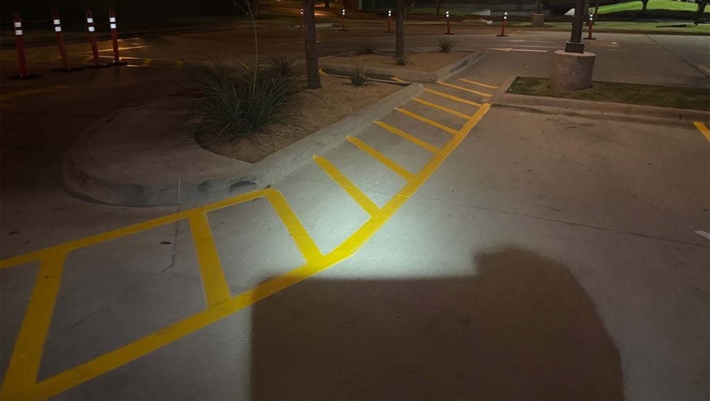 line striping in Keller, TX