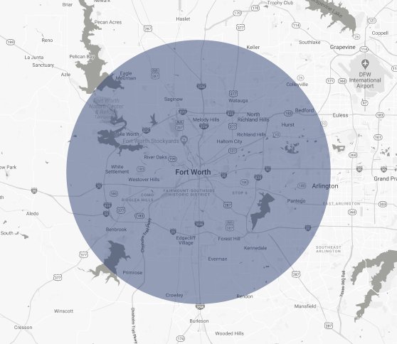 g-force fort worth service area