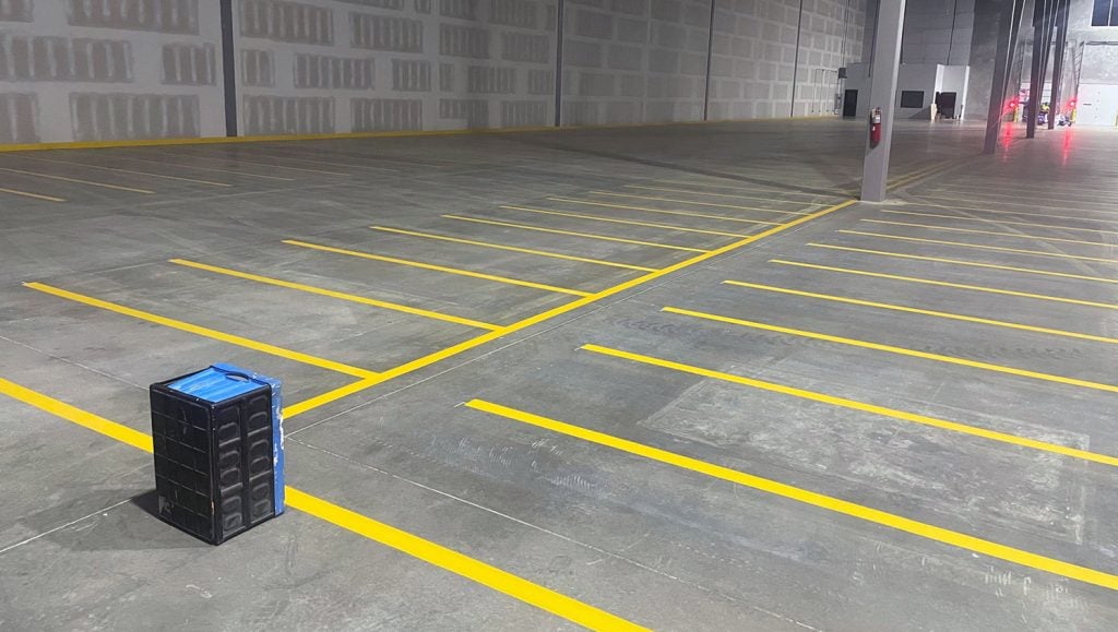 new pallet striping