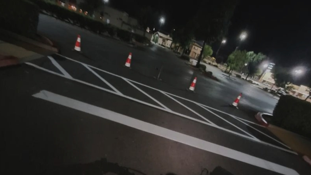 Line Striping Work in Stockton, CA