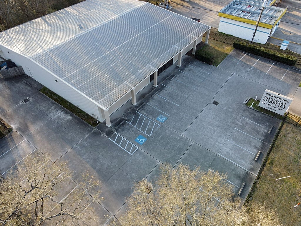 NorthShore Medical Supplies Restriping GFORCE™ Houston North