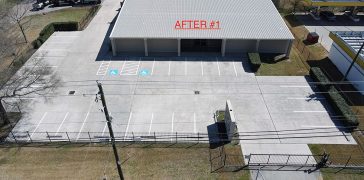 Image of NorthShore Medical Supplies Restriping Project