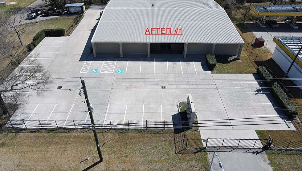 NorthShore Medical Supplies Restriping GFORCE™ Houston North