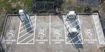 Image of Parking Lot Striping for Chase Bank Branch