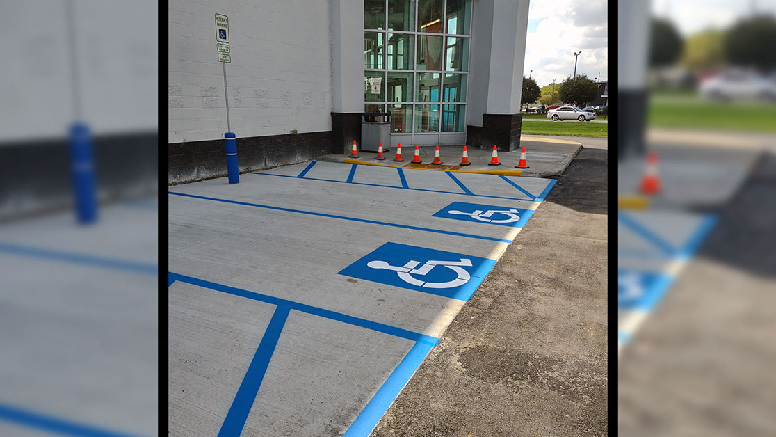 ADA-Striping Project for CVS in Indianapolis image