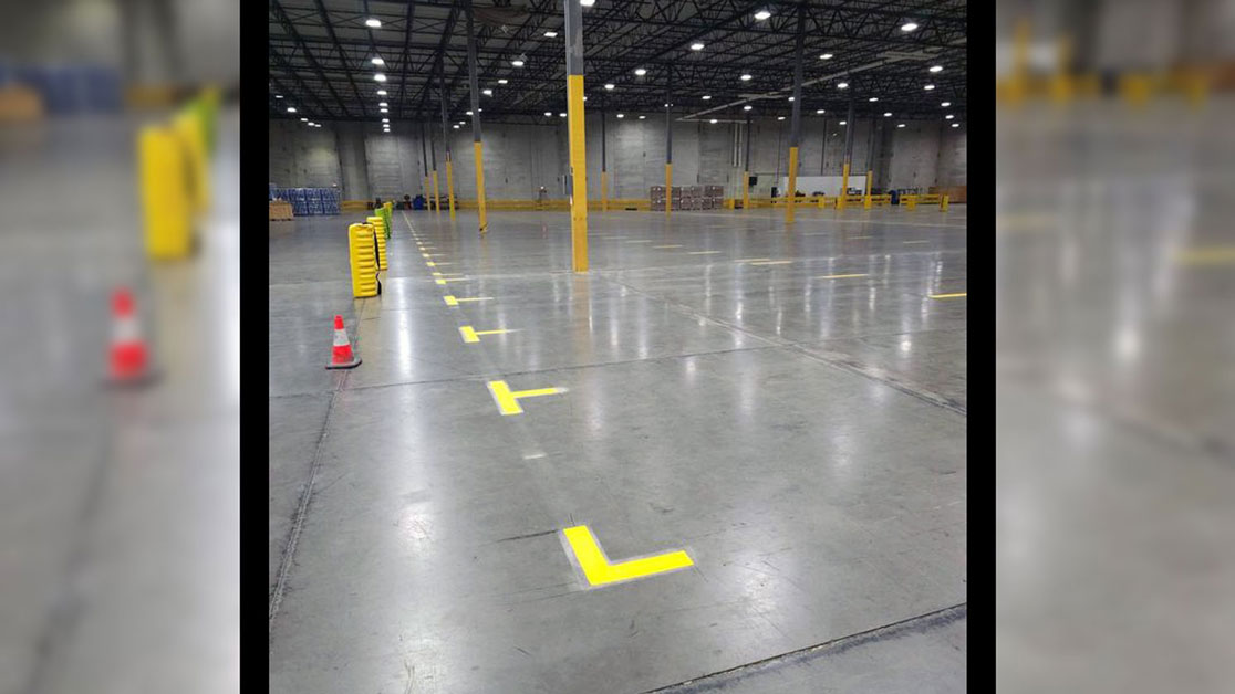 Warehouse Marking for Blue Triton in Greenwood, IN image
