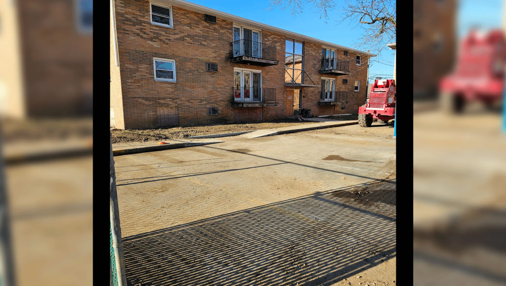 ADA parking striping in Anderson, IN