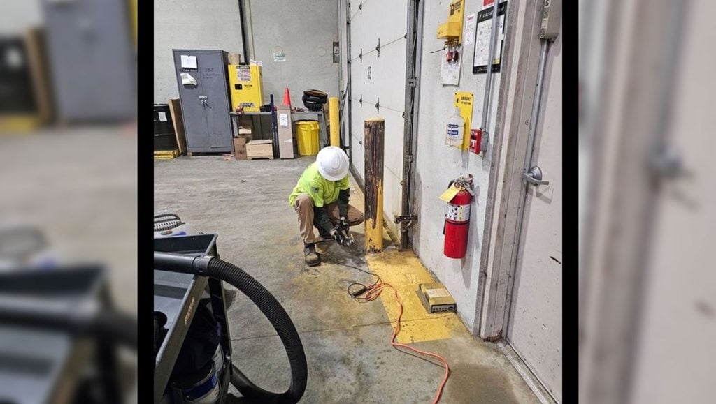 bollard installation in Greenwood, IN
