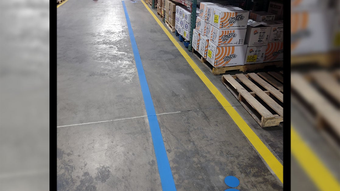 El Paisano Wholesale Warehouse Marking Project