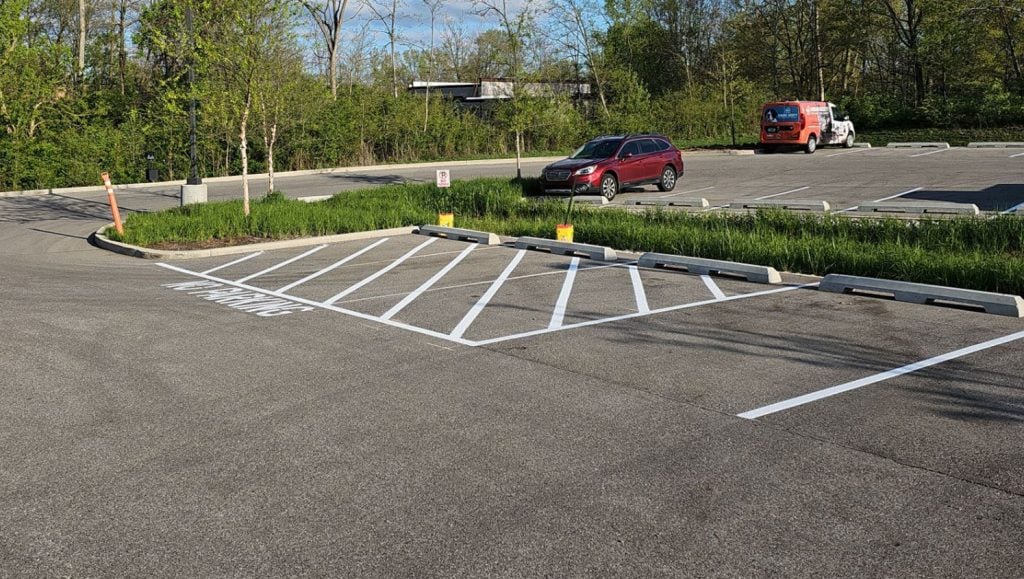 no parking zone markings in hamilton county