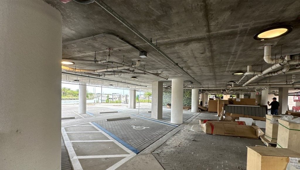 ada compliance parking spots for Gravity Services INC parking lot