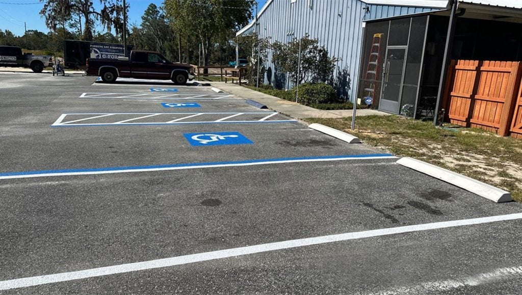 line striping in Williston, FL