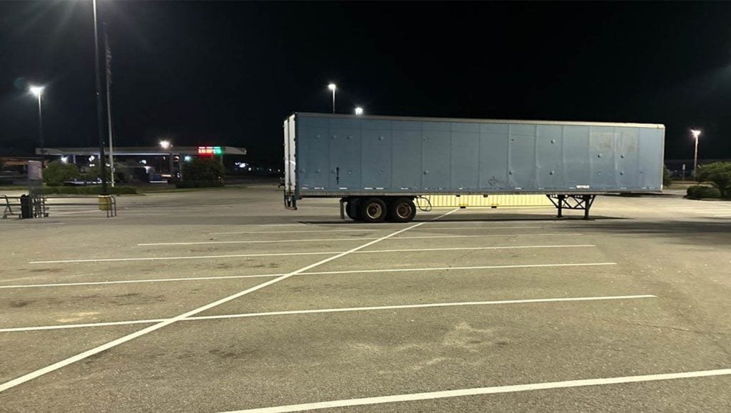 parking spots freshly painted for ARNAV GROUP LLC parking lot
