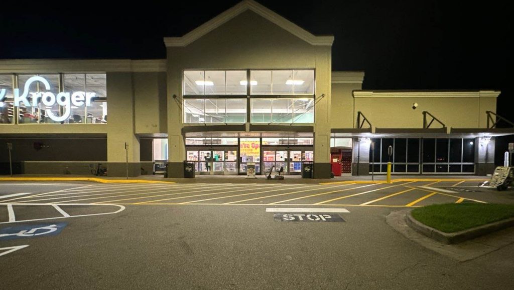 front view of ARNAV GROUP LLC with freshly painted lines