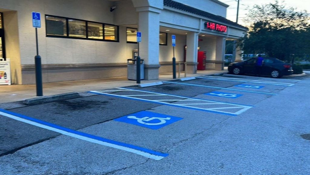new ada-compliant stalls