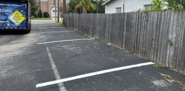 Image of Line Striping for Baptist Primary Care