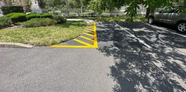 Image of Line Striping Project for the Views at Baypointe