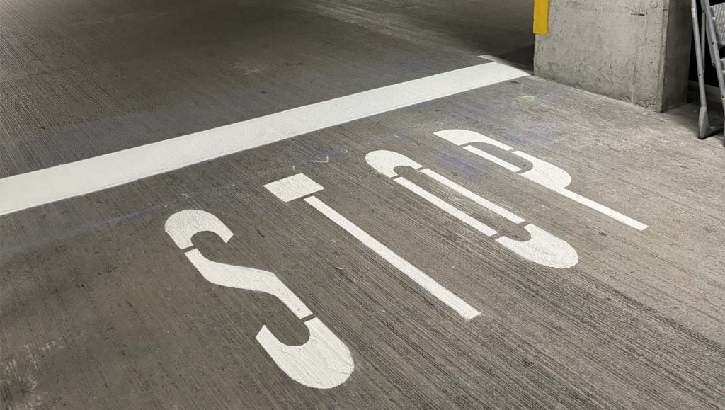 parking lot painting in honolulu, hi