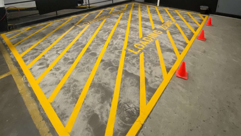 parking lot painting in honolulu, hi