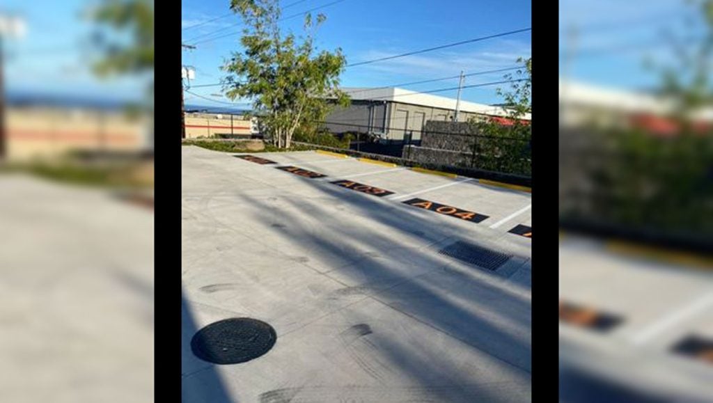 wheel stop installation in Kailua-Kona, HI