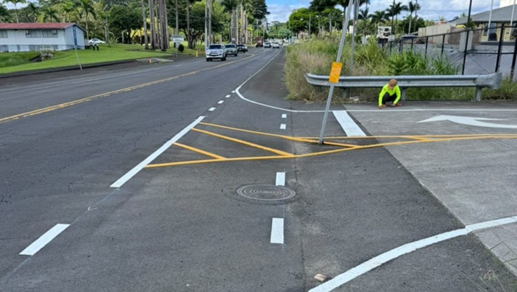 thermoplastic markings for Maryl Group Conctruction