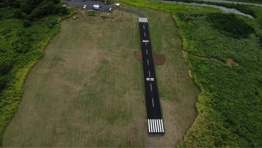 Line Striping Service for Remote Control Airfield in Kailua, O'ahu