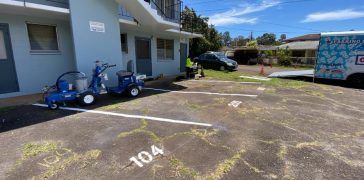 Image of Parking Lot Striping for Residential Building in Wahiawa, HI