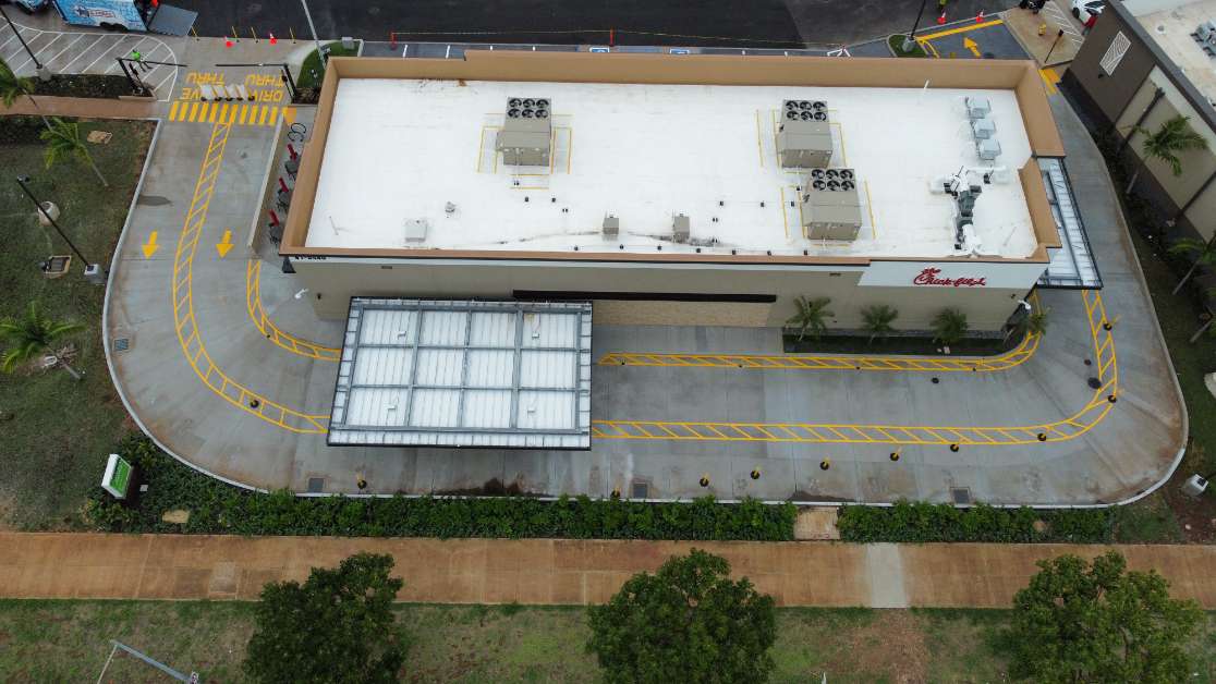 Line Striping for Kapolei ChickfilA GFORCE™