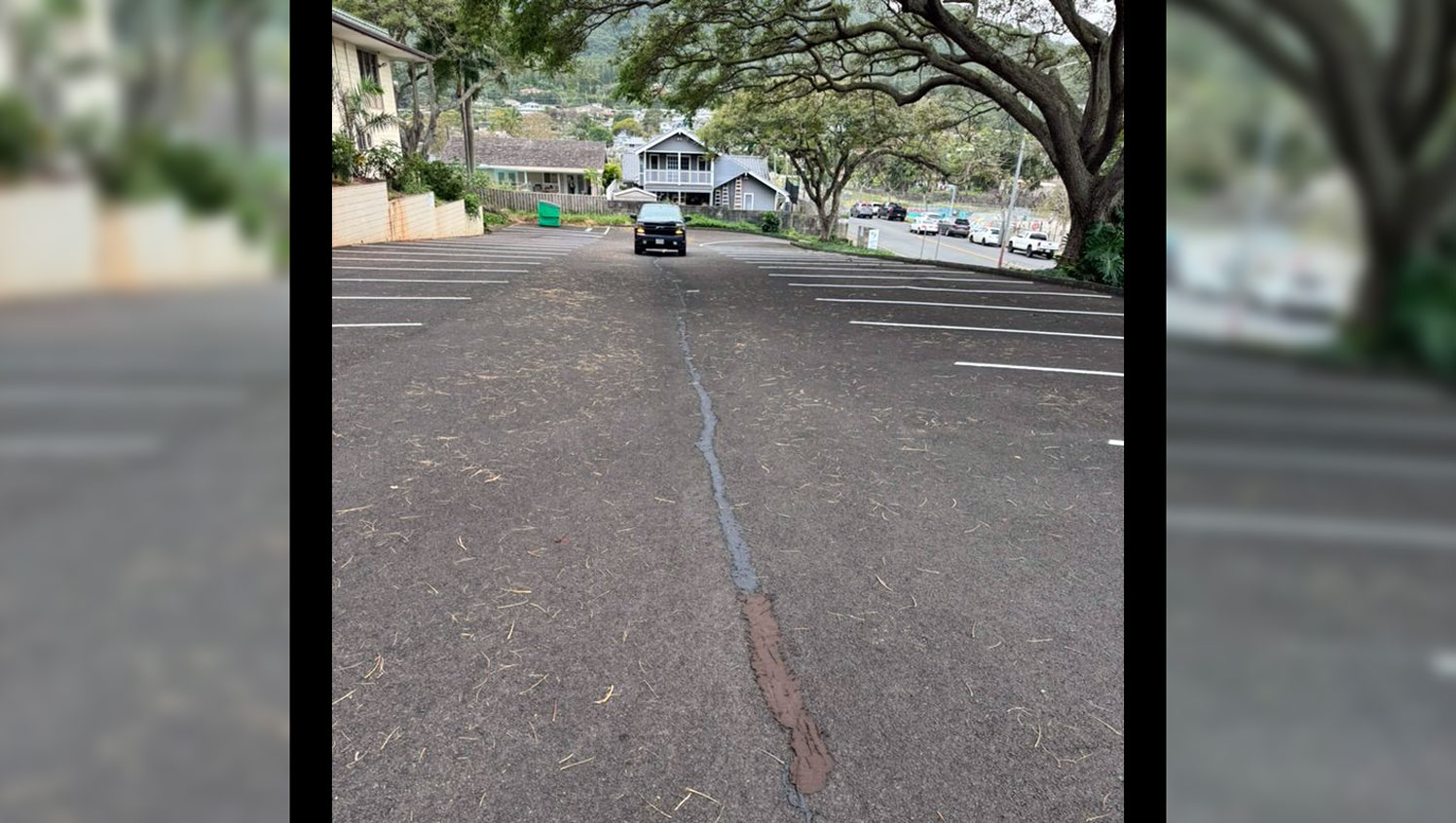 crack sealing in Kailua, HI