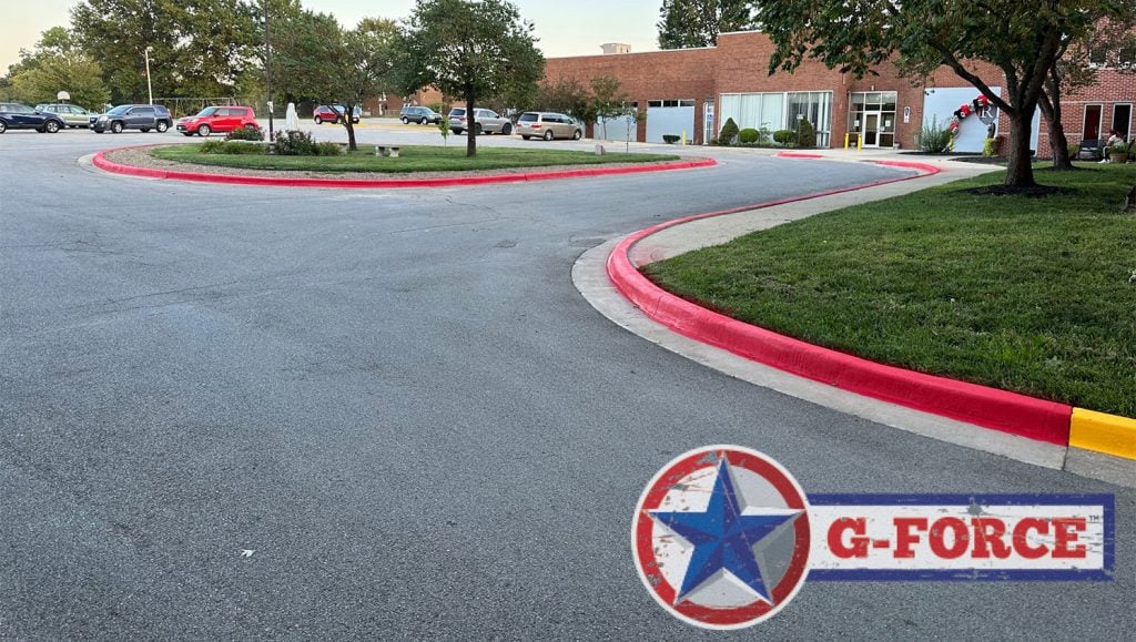 parking lot painting in Kansas City, MO
