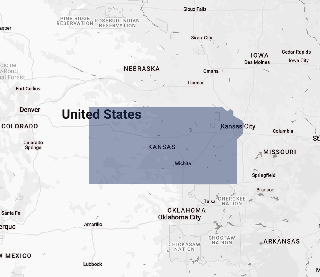 Cover area map