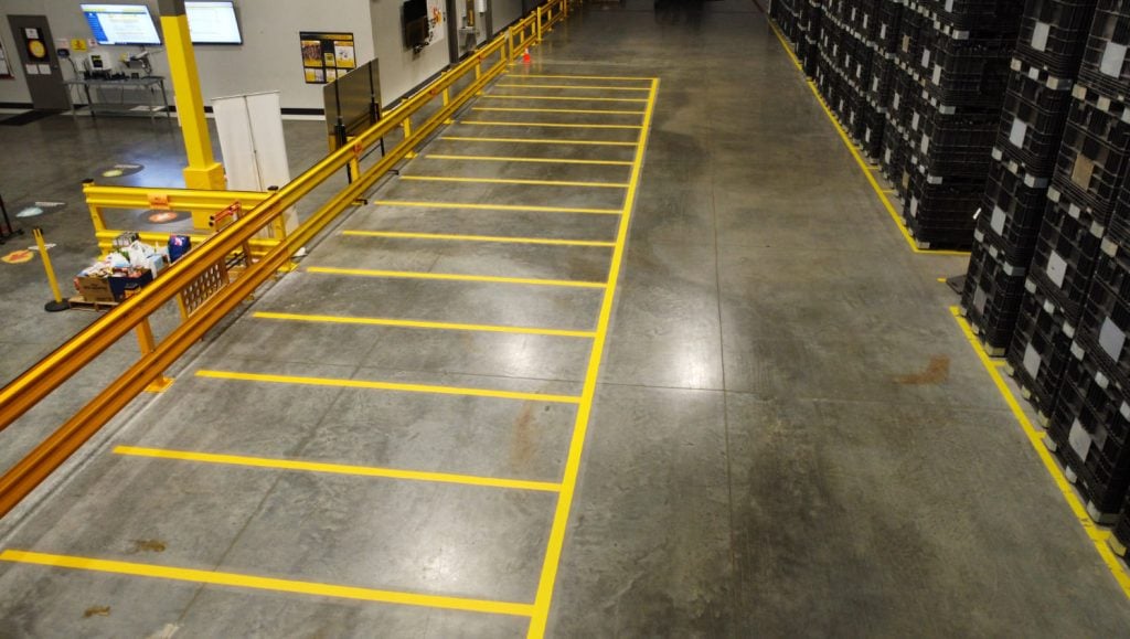 line marking in Eudora, KS