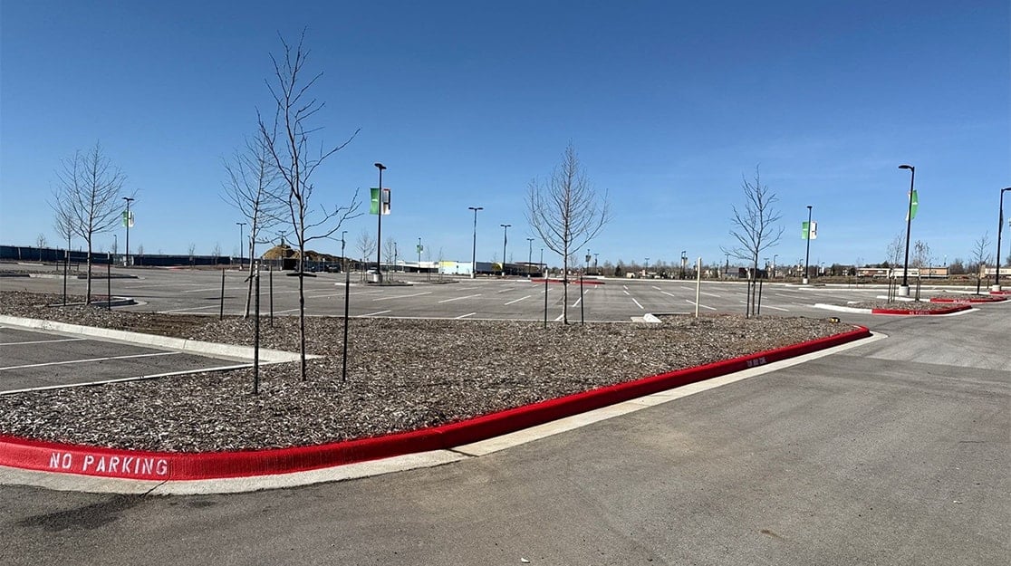 Line Striping for AdventHealth Sports Park at Bluhawk in Overland Park, KS