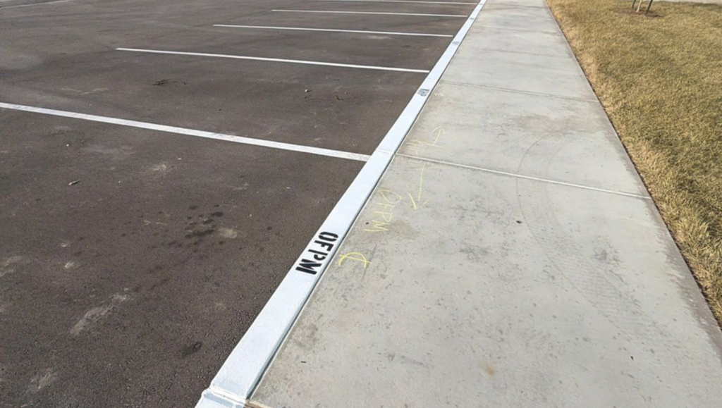 Line Striping Work for Kansas State Capitol in Topeka, KS