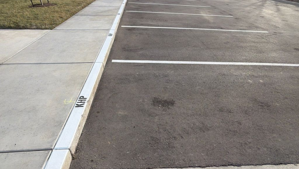 Parking Line Striping for Kansas State Capitol in Topeka, KS