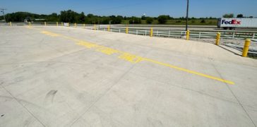 Image of Line Striping Project for Fun Town RV in Ottawa, KS
