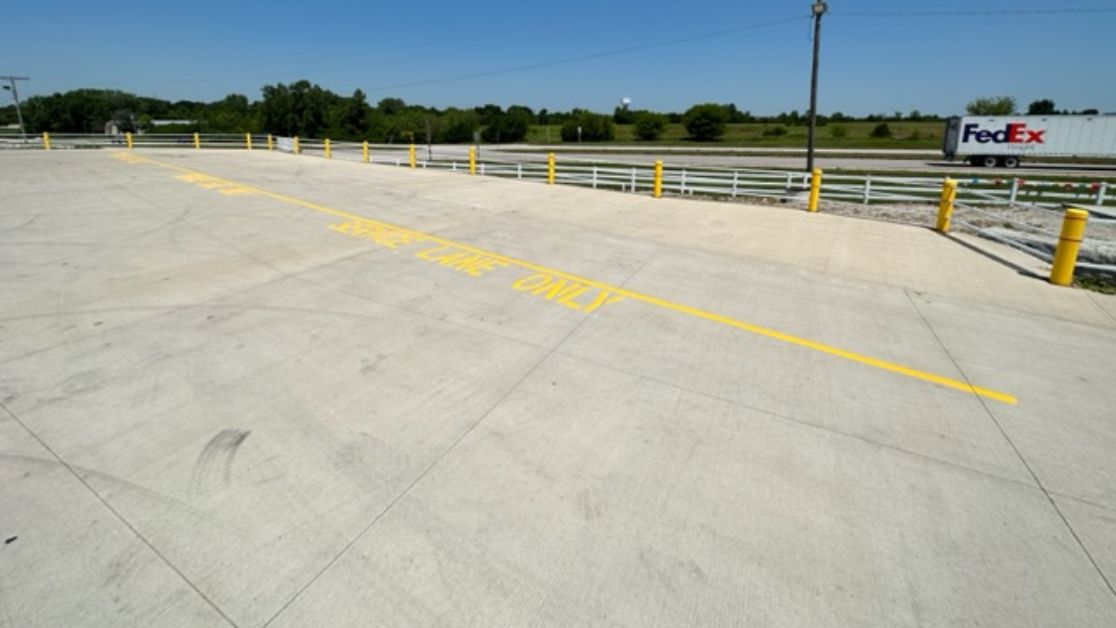 Line Striping Project for Fun Town RV in Ottawa, KS image