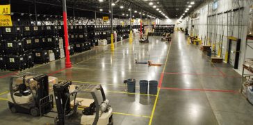 Image of Warehouse Marking for DHL in Eudora, KS