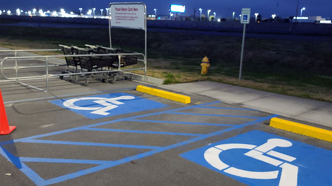 Gander Outdoors and Camping World Line Striping Project image