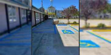 Image of Disability Rights Center Parking Lot Striping Project