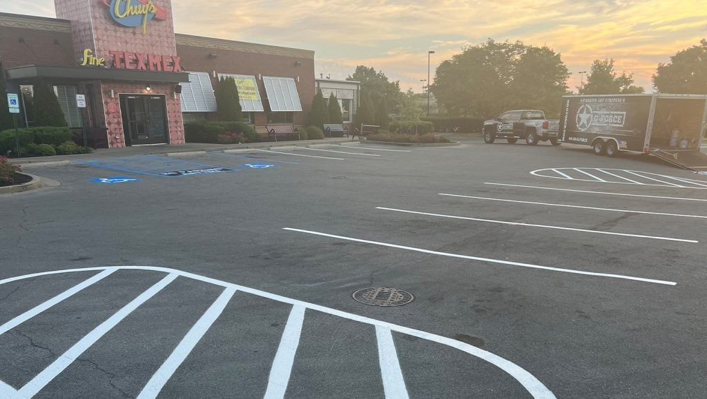 Chuy’s Tex-Mex parking lot