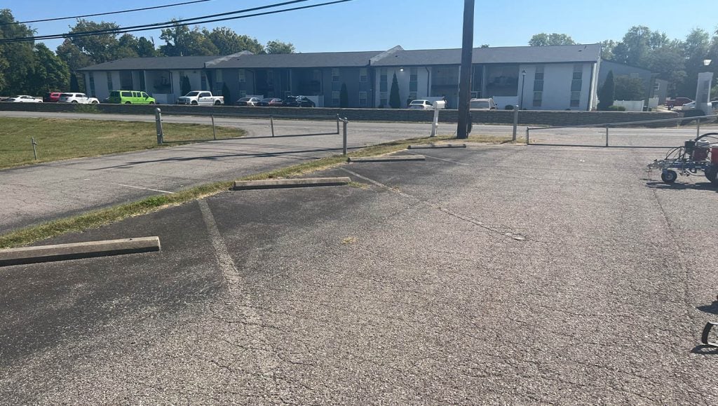 ada compliance parking spots for The Greater Faith Church of Deliverance parking lot