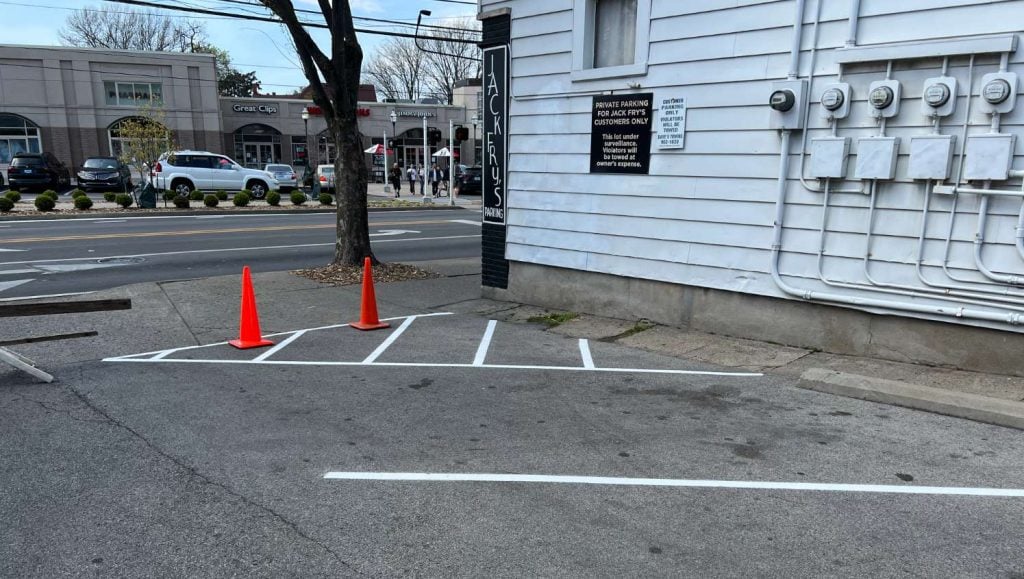 line striping in louisville, ky